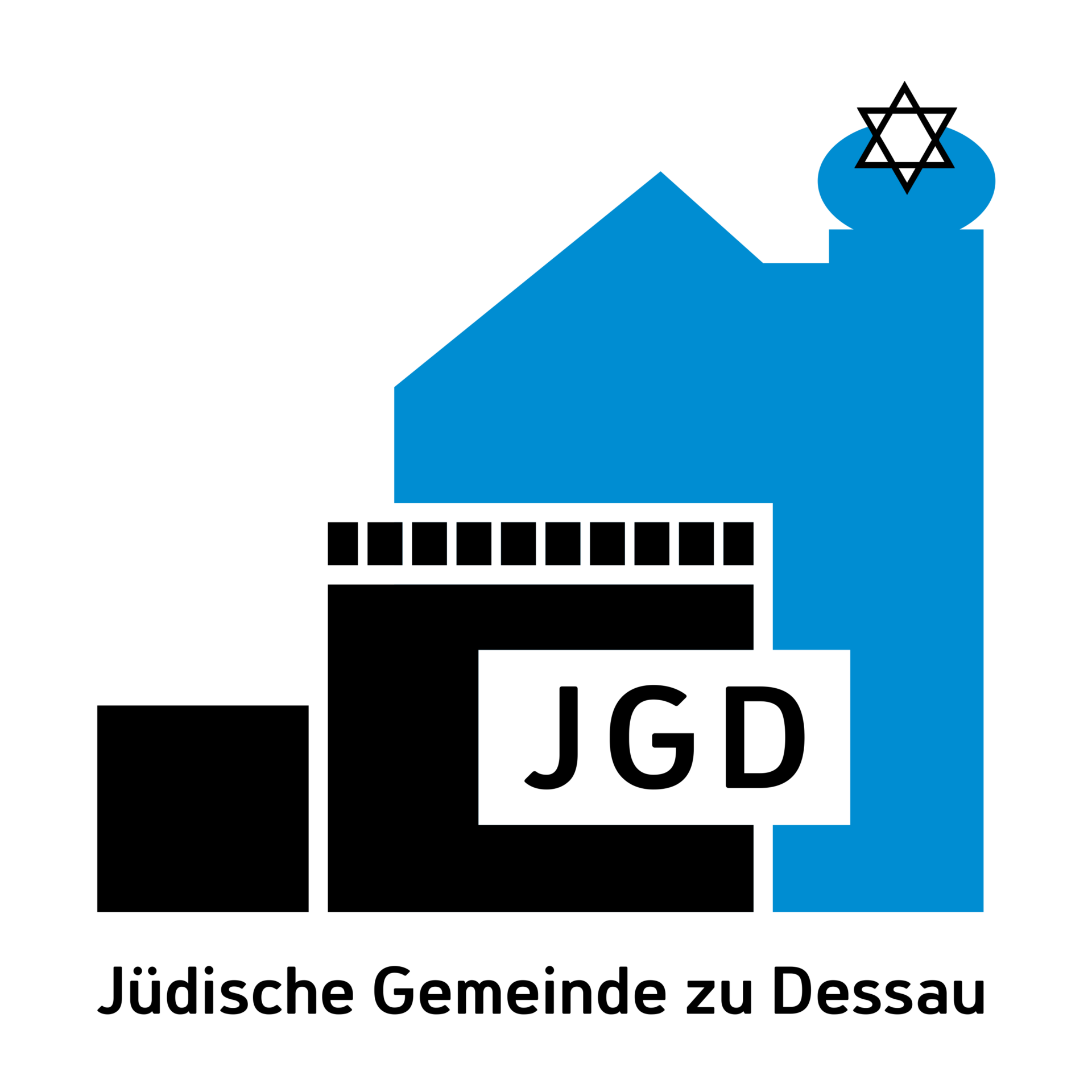 Logo jüdische Gemeinde Dessau-Roßlau Logo jüdische Gemeinde Dessau-Roßlau