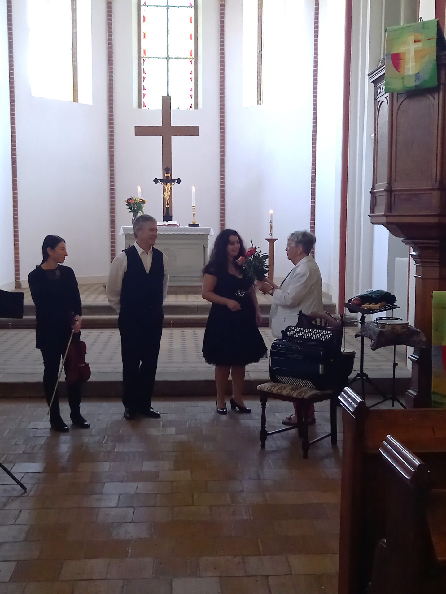 „Shoshana“ spielte in der Kirche von Jeßnitz